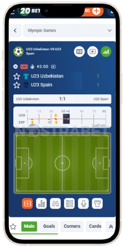 20bet live sports ios app