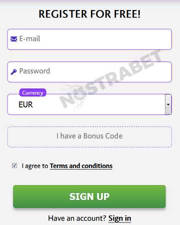 7bit casino registration form