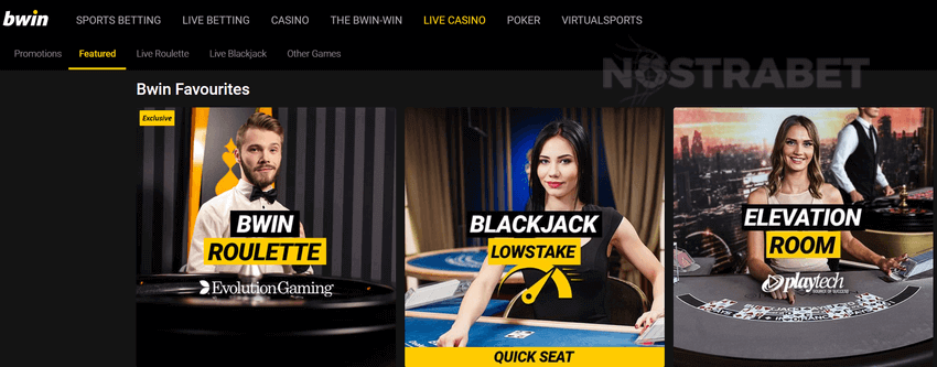 Bwin live casino