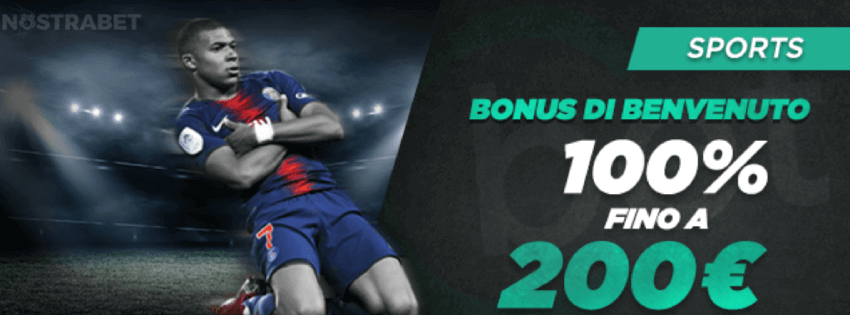 bonus di benvenuto cbet