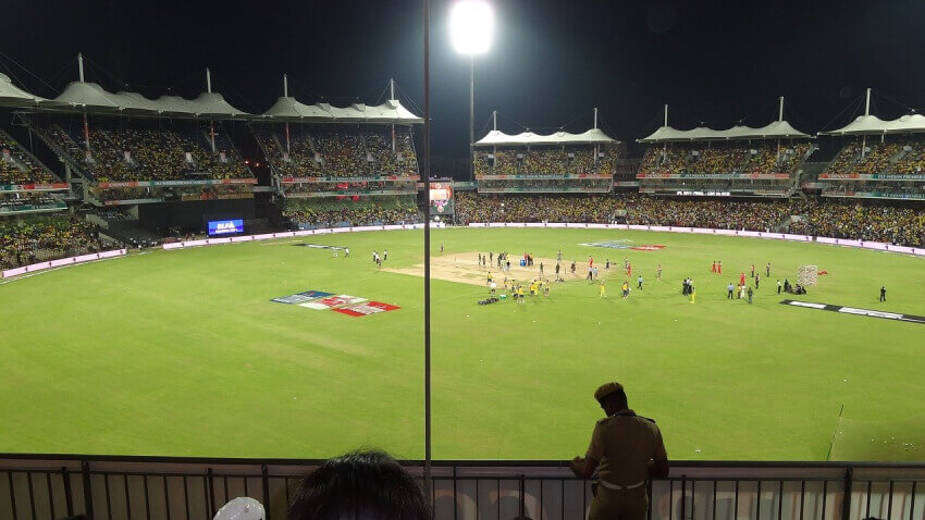 cricket stadium match