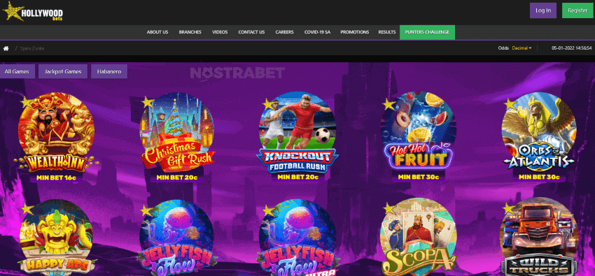 Hollywoodbets Casino ZA