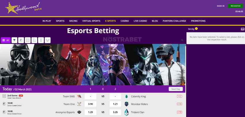 Hollywoodbets eSports