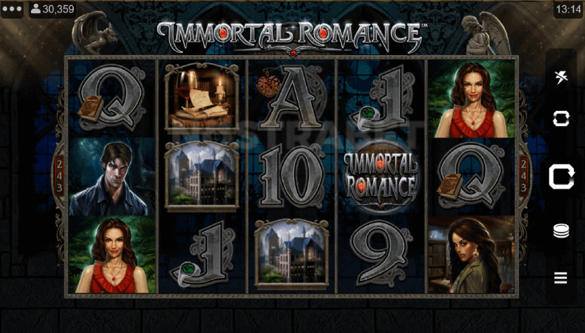 immortal romance slot