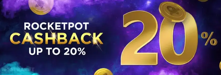 rocketpot cashback offer