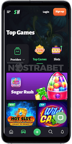 Slothunter Casino Mobile Version