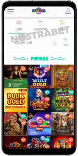 Spinia mobile casino