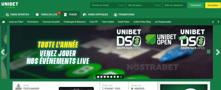 poker unibet