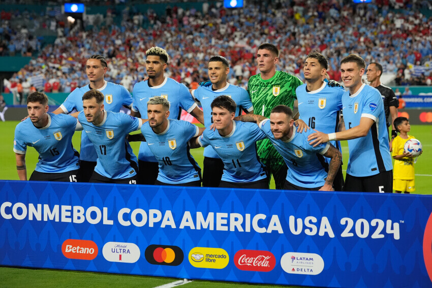 Sele??o Uruguaia na Copa América 2024